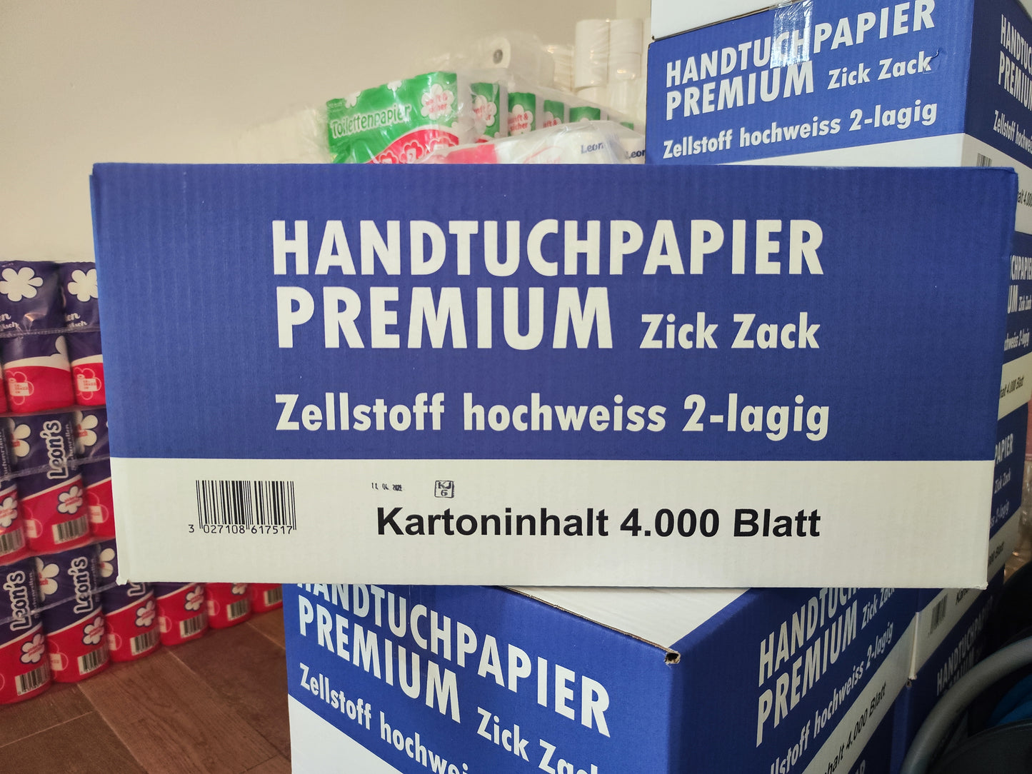 Papierfalthandtücher Hochweiss
