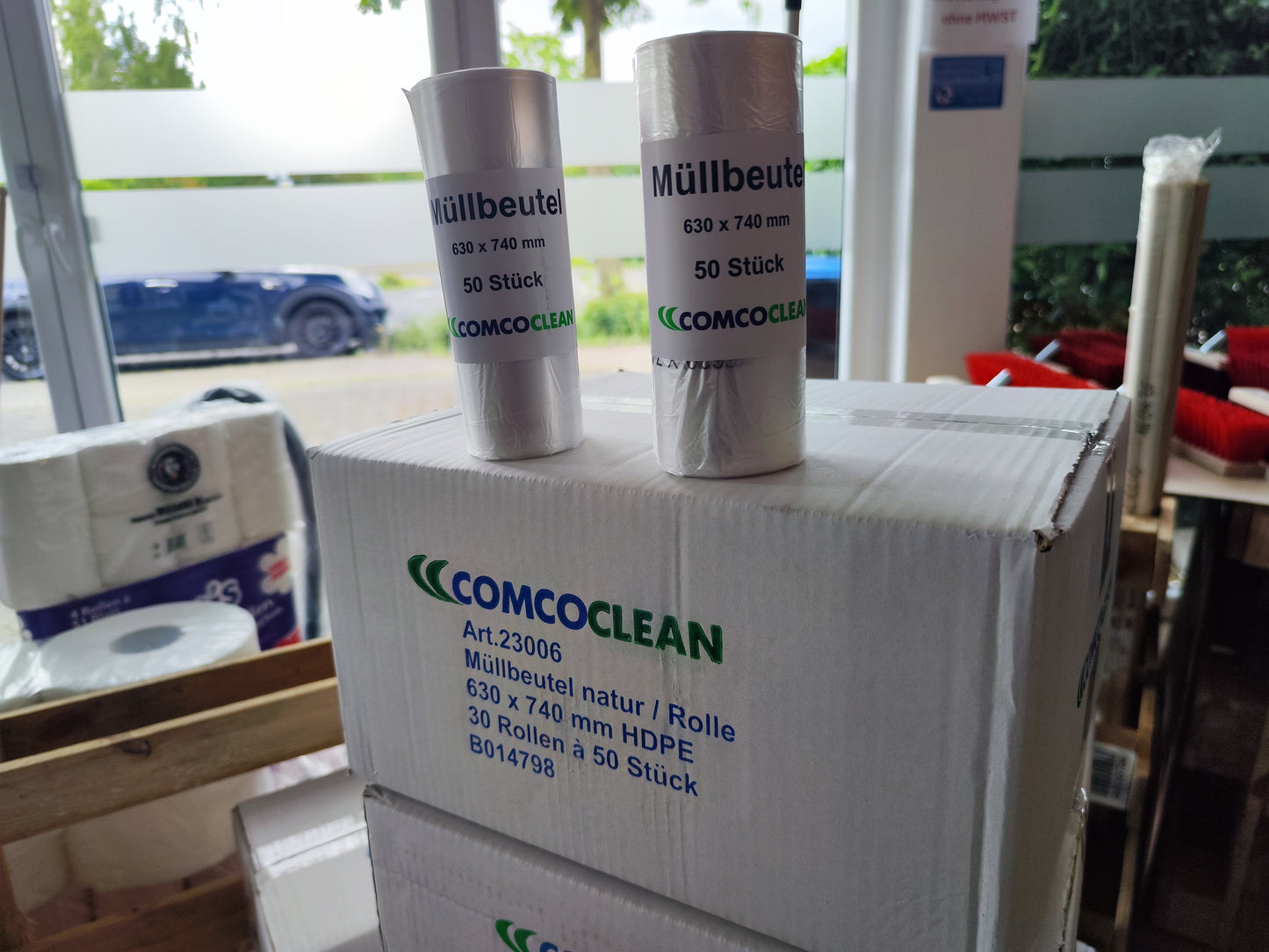 Müllbeutel Transparent 60l