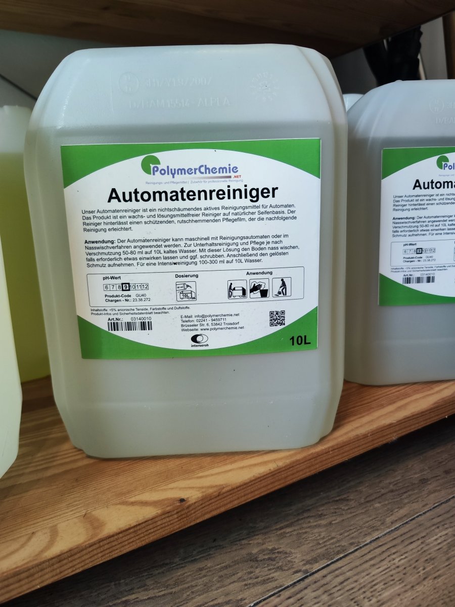 Automatenreiniger Rutschhemmend - Shop Stuebchenrhein