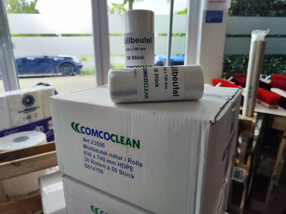 Müllbeutel Transparent 60l - Müllbeutel - Shop Stuebchenrhein